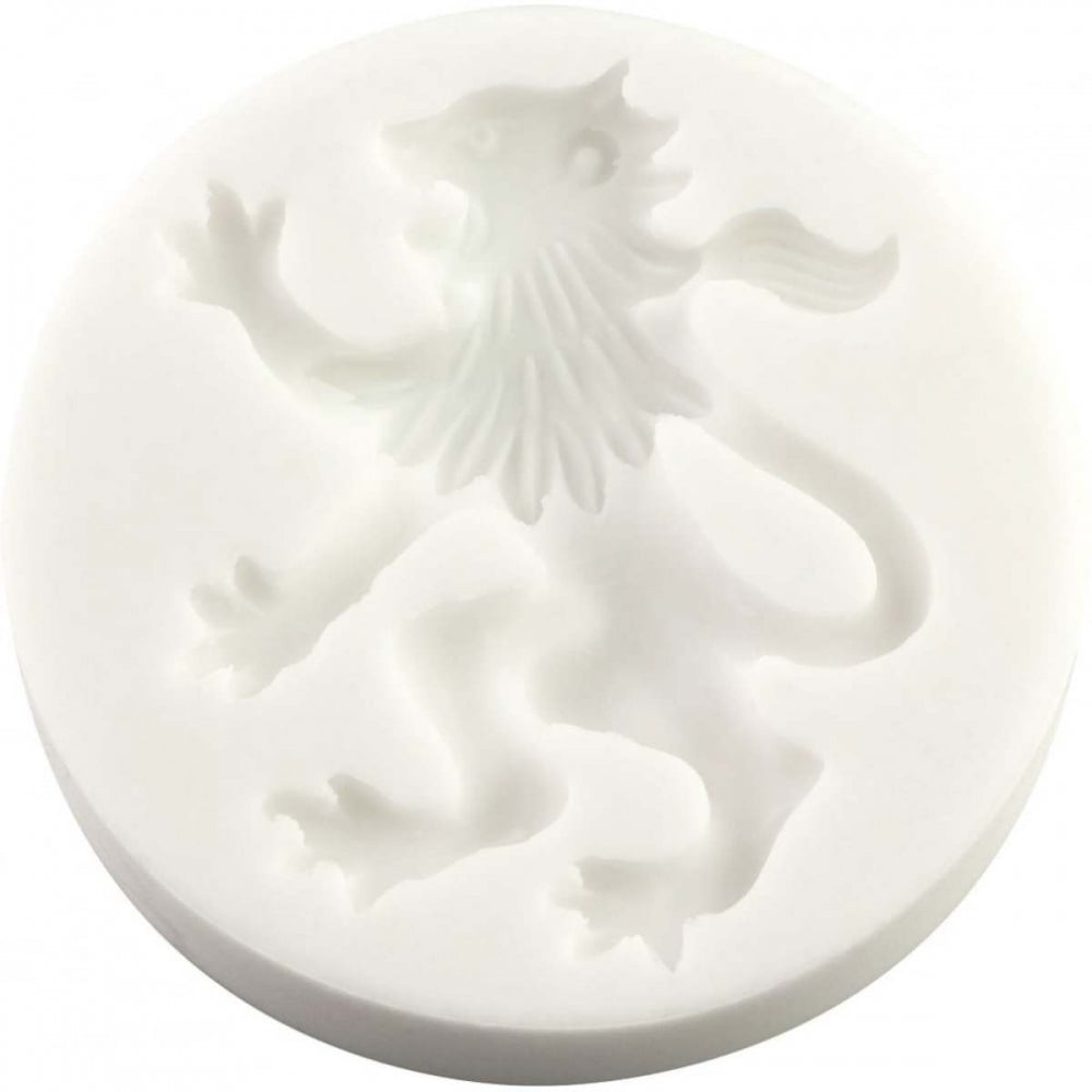 FPC Rampant Lion (right) silicone icing sugarcraft mould
