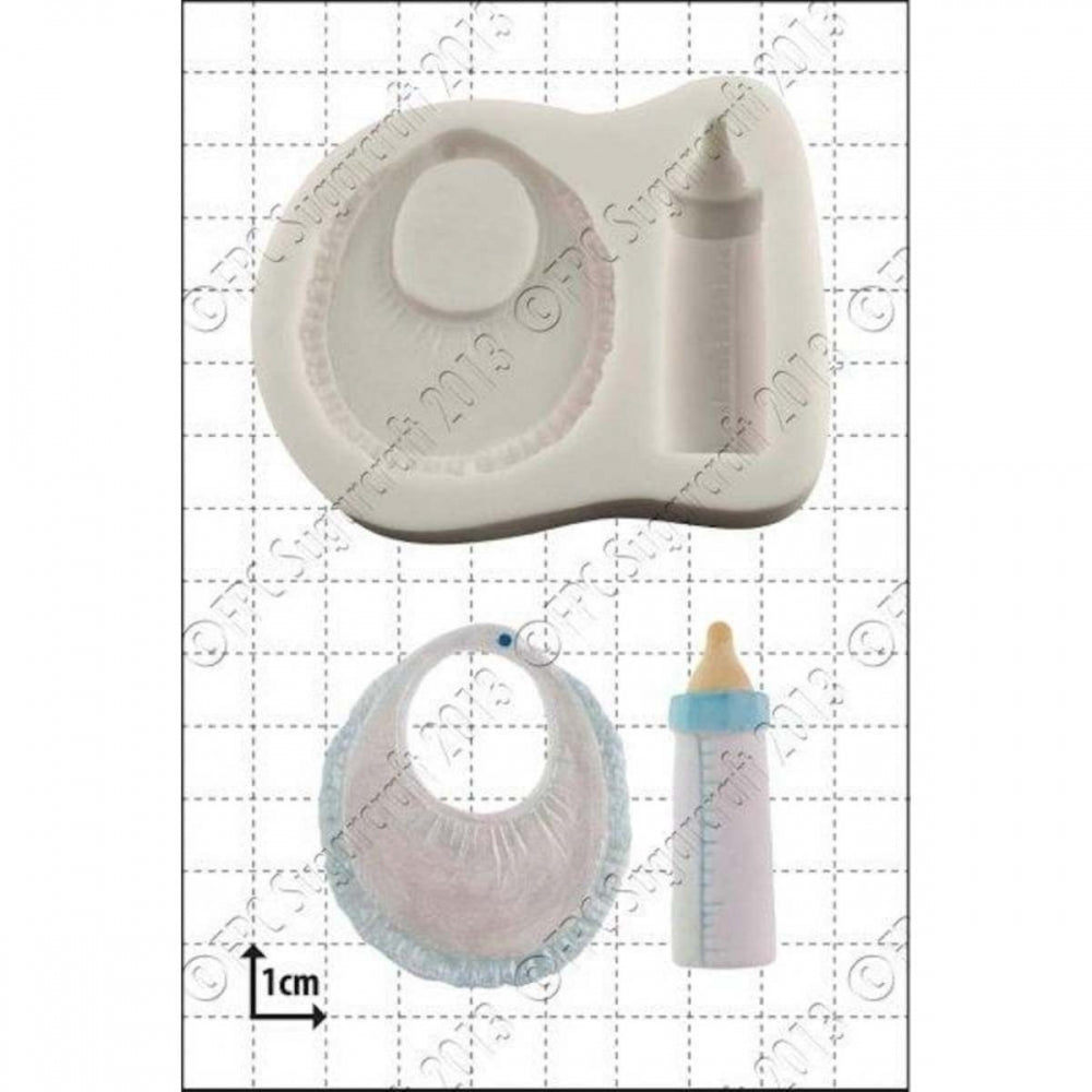 FPC Bib & Bottle silicone icing mould