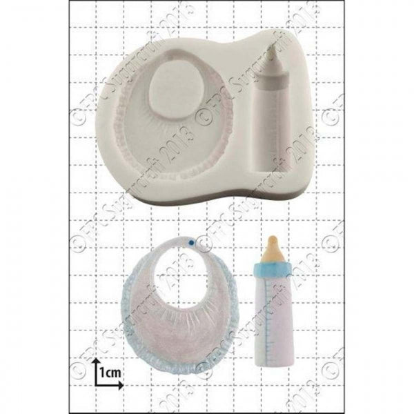 FPC Bib & Bottle silicone icing mould