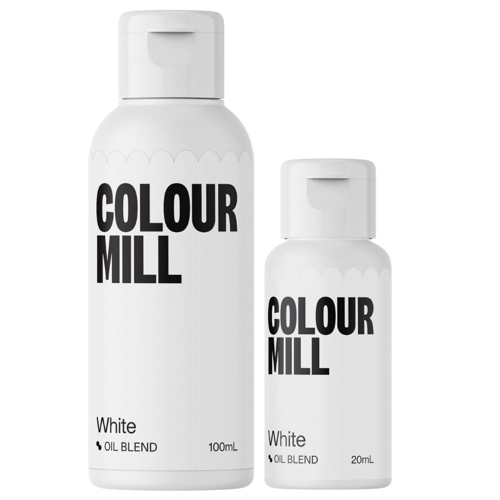 Colour Mill White - Oil Based Food Colouring (20ml - 100ml)