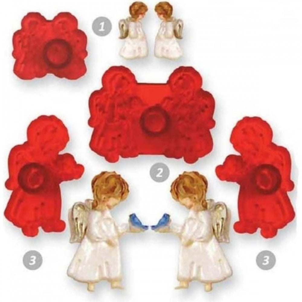 PME Cute Angels 4 Piece Icing Cutter Set