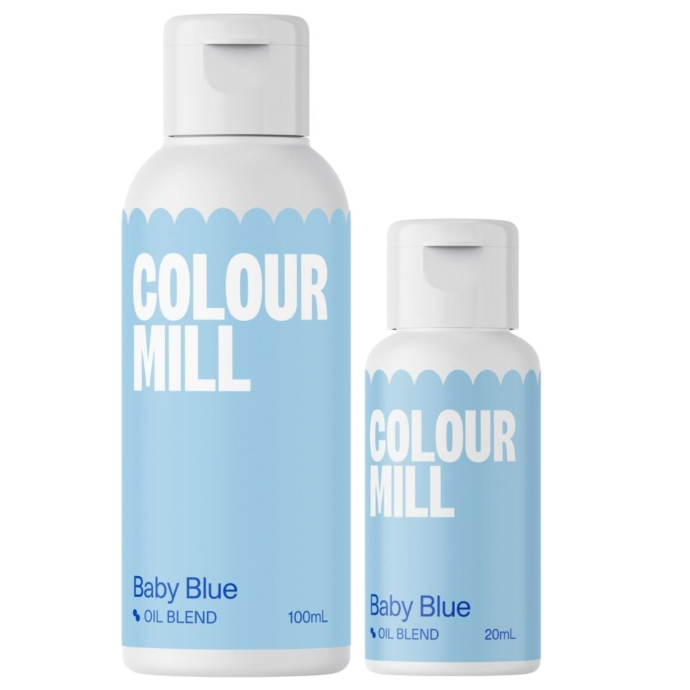 Colour Mill Baby Blue - Oil Based Food Colouring (20ml - 100ml)