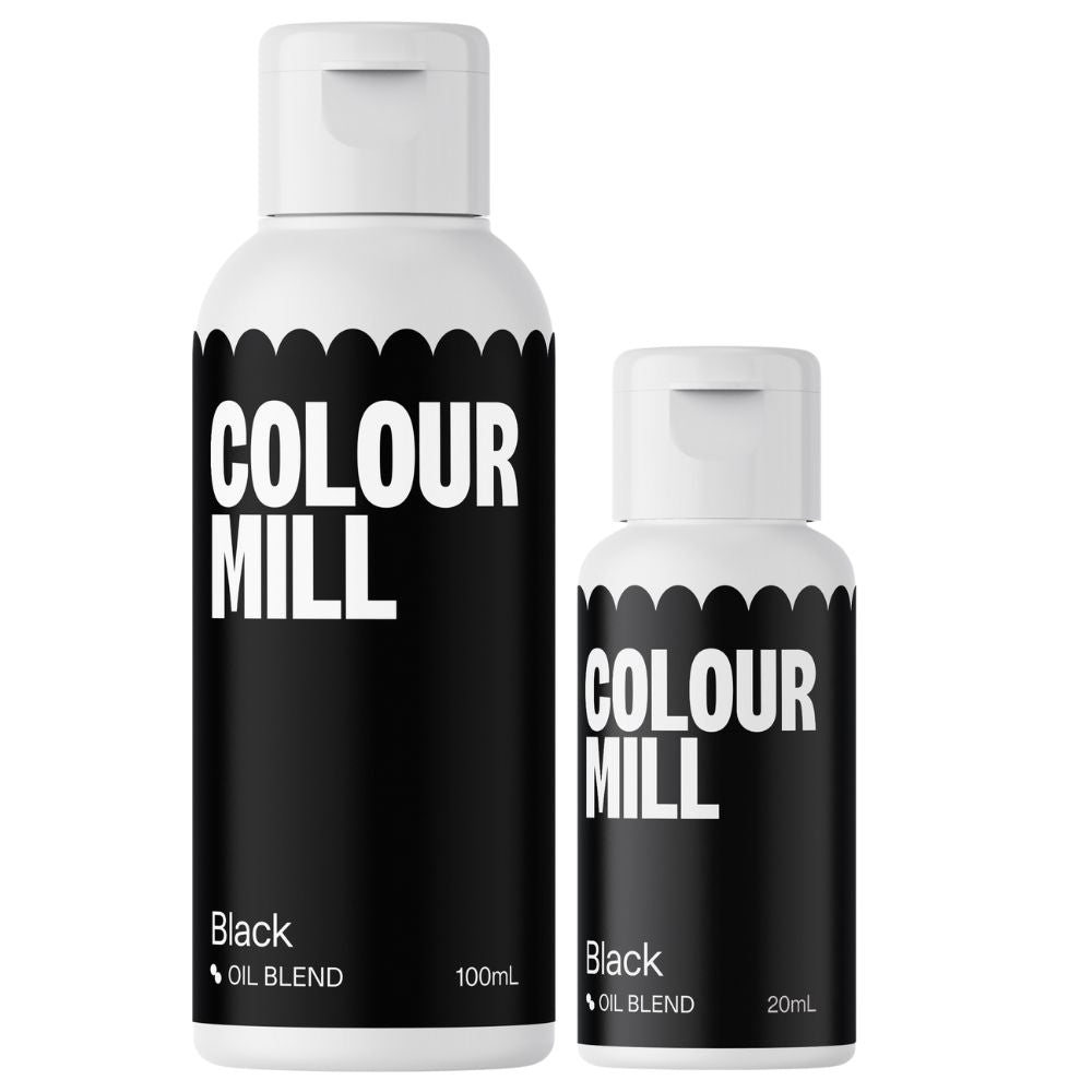 Colour Mill Black - Oil Based Food Colouring (20ml - 100ml)