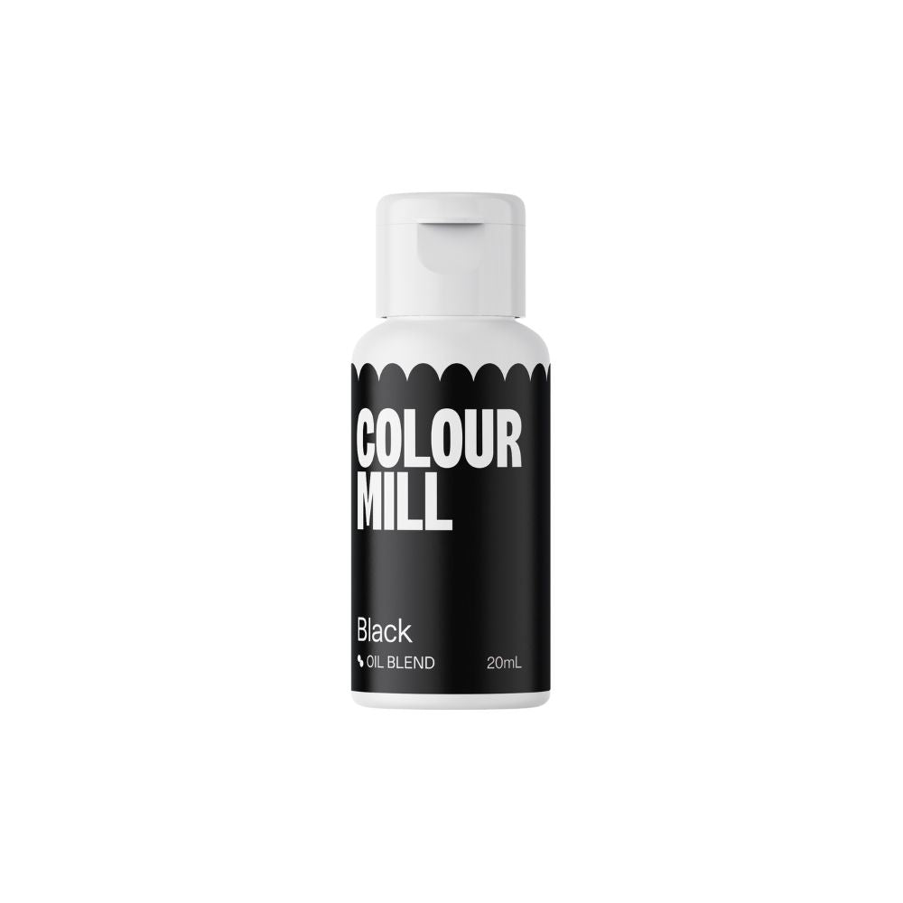 Colour Mill Black - Oil Based Food Colouring (20ml - 100ml)