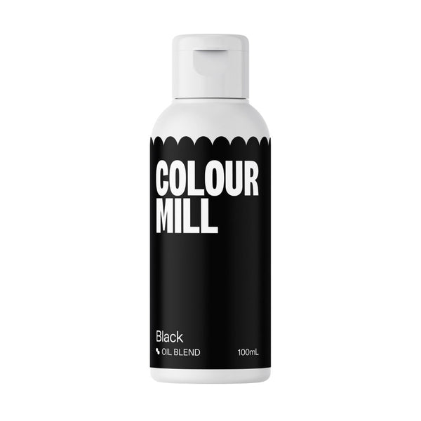 Colour Mill Black - Oil Based Food Colouring (20ml - 100ml)