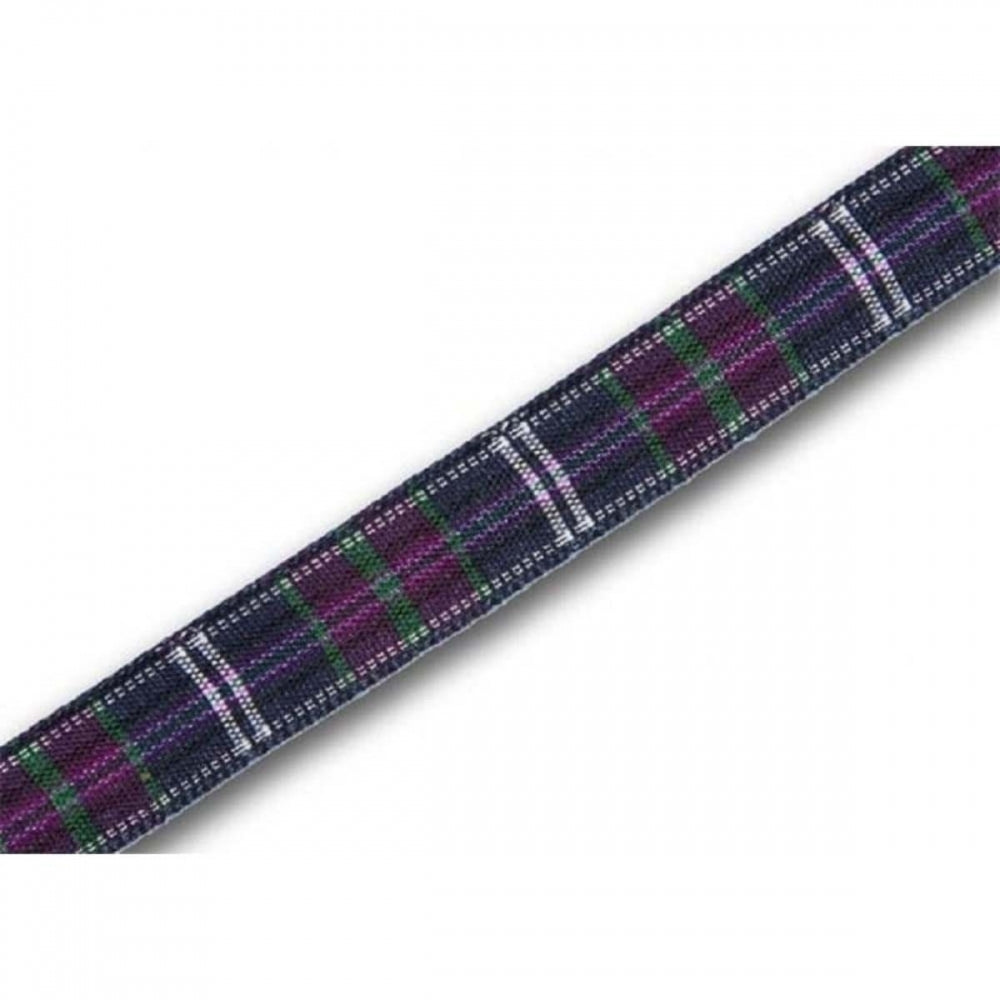 Berisfords Pride of Bannockburn 10mm Scottish tartan plaid ribbon x 25m reel