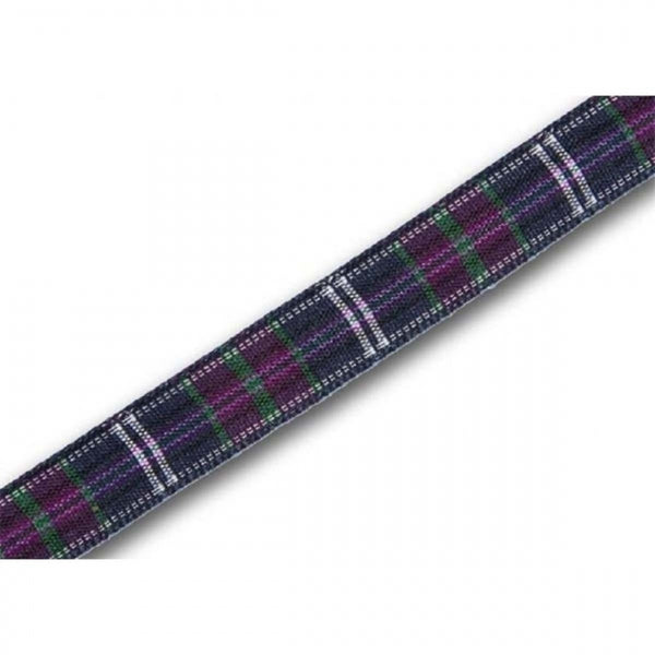 Berisfords Pride of Bannockburn 10mm Scottish tartan plaid ribbon x 25m reel