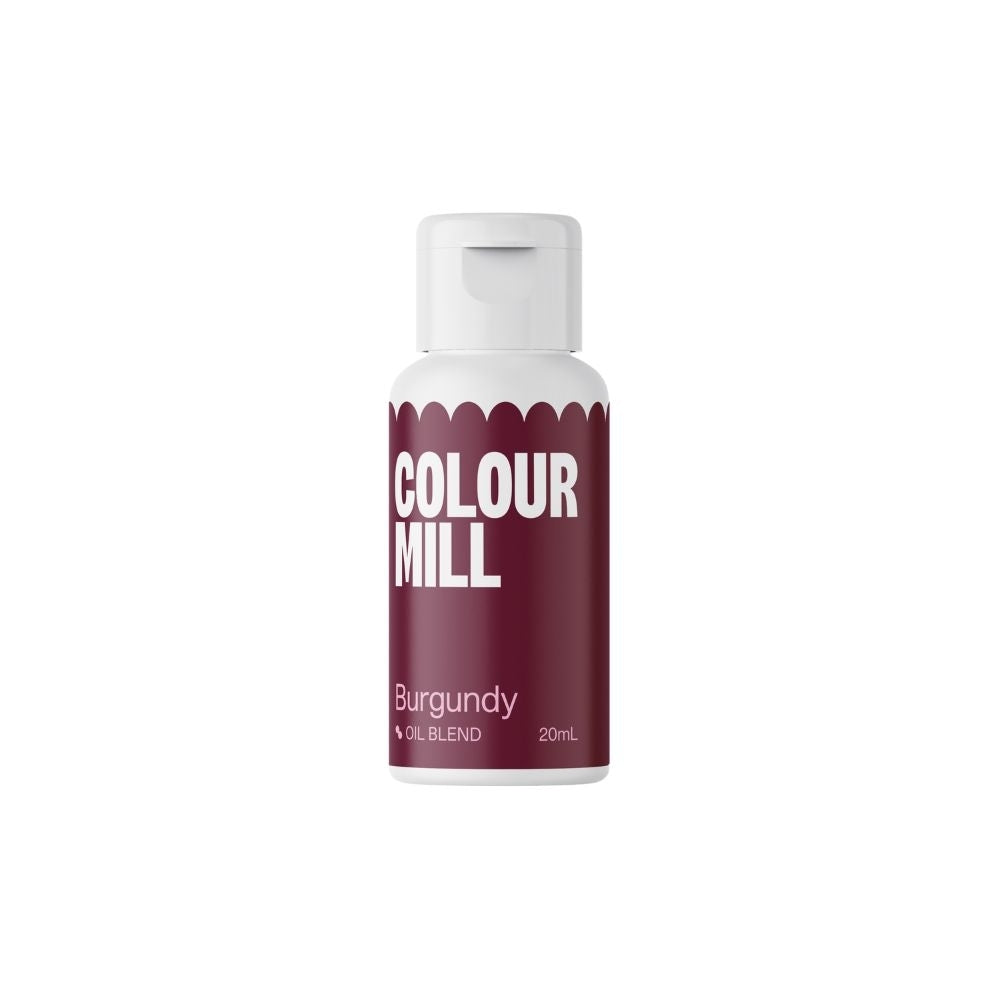 Colour Mill Burgundy - Oil Based Food Colouring (20ml - 100ml)