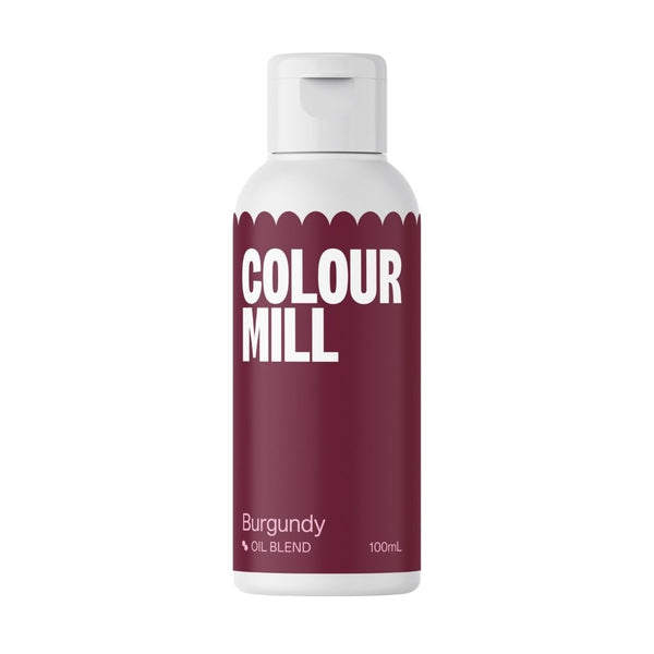 Colour Mill Burgundy - Oil Based Food Colouring (20ml - 100ml)