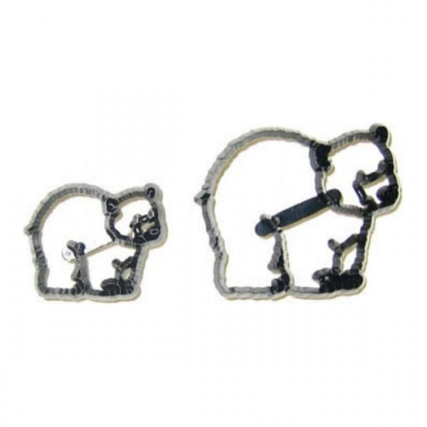 Patchwork Cutters POLAR BEARS icing sugarcraft cutter
