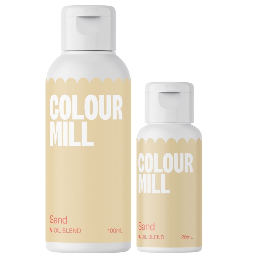 Colour Mill Sand - Oil Based Food Colouring (20ml - 100ml)