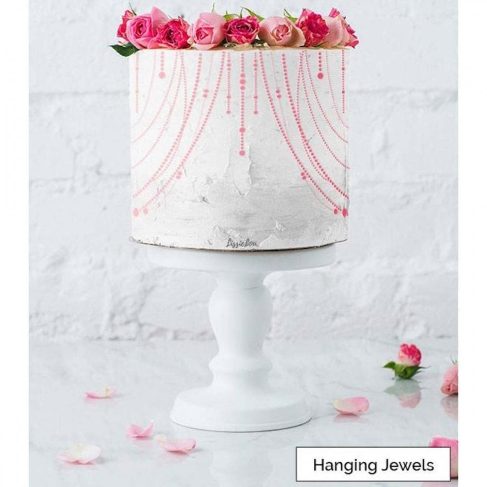 LissieLou Hanging Jewel Cake Stencil