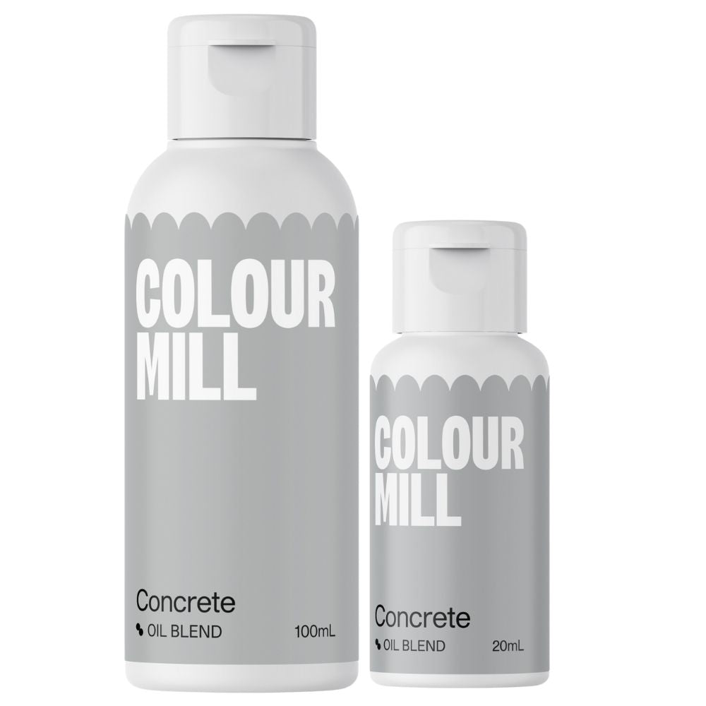 Colour Mill Concrete - Oil Based Food Colouring (20ml - 100ml)