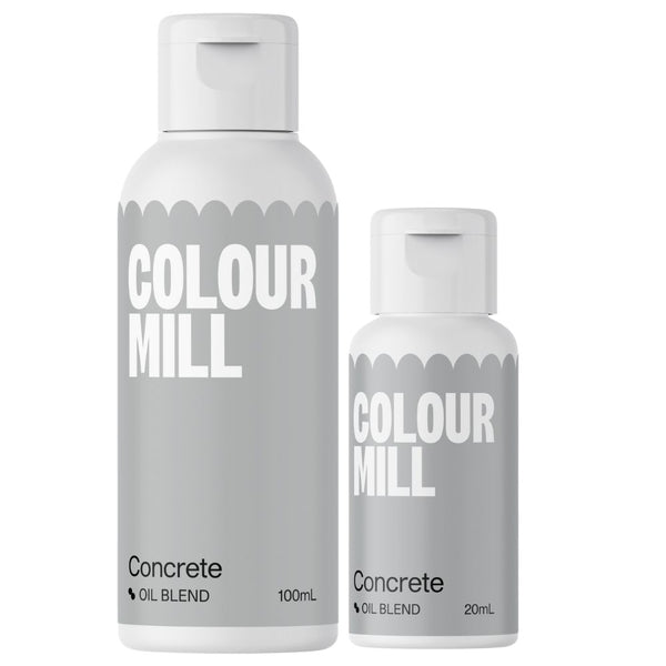 Colour Mill Concrete - Oil Based Food Colouring (20ml - 100ml)
