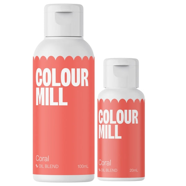 Colour Mill Coral - Oil Based Food Colouring (20ml - 100ml)