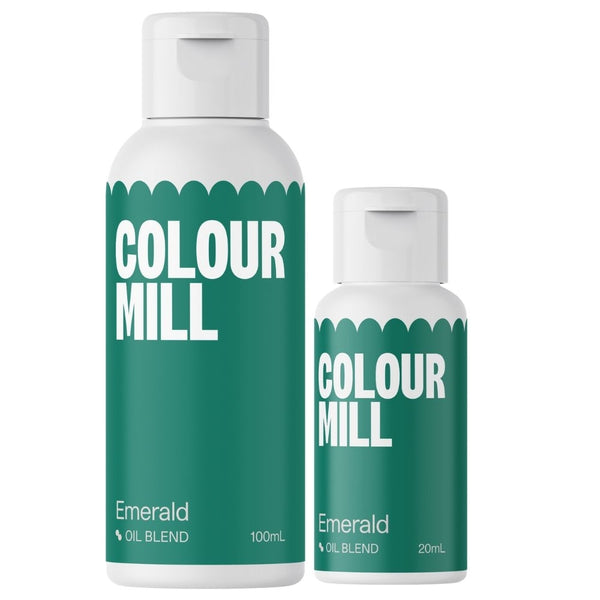 Colour Mill Emerald - Oil Based Food Colouring (20ml - 100ml)
