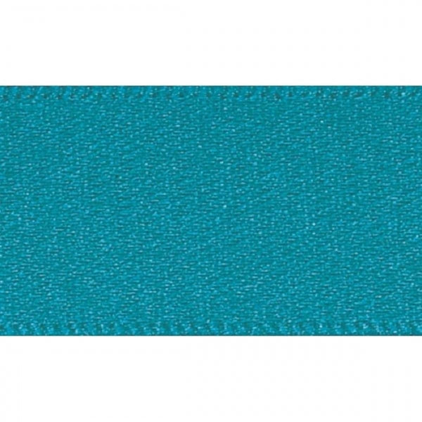Berisfords MALIBU BLUE 25mm x 20m double face satin cake ribbon