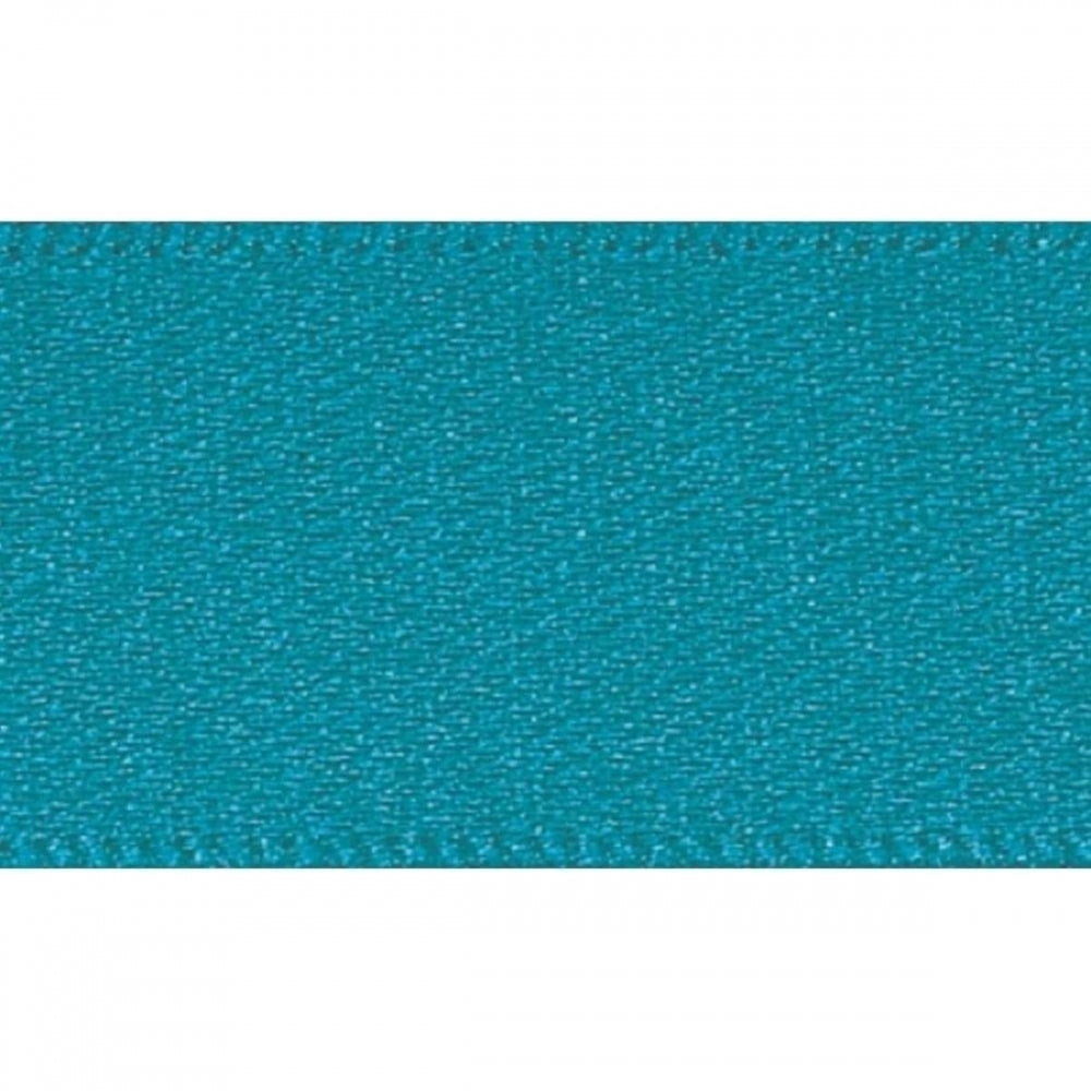 Berisfords MALIBU BLUE 15mm x 20m double face satin cake ribbon