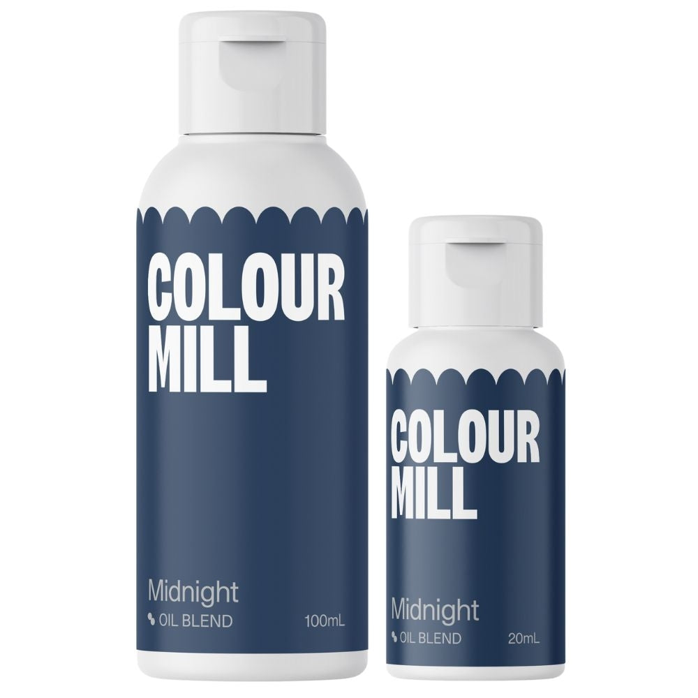 Colour Mill Midnight - Oil Based Food Colouring (20ml - 100ml)