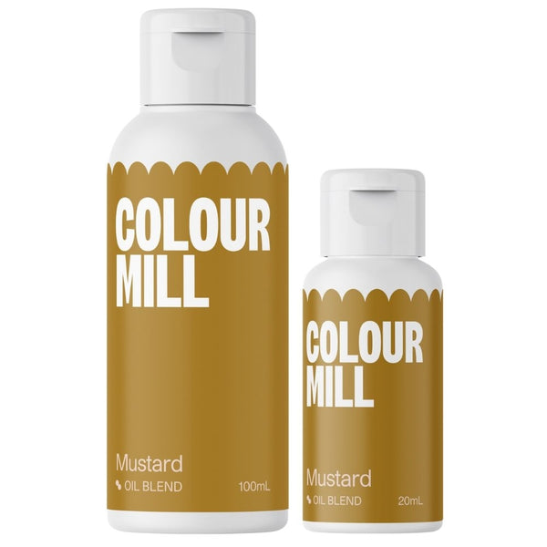 Colour Mill Mustard - Oil Based Food Colouring (20ml - 100ml)