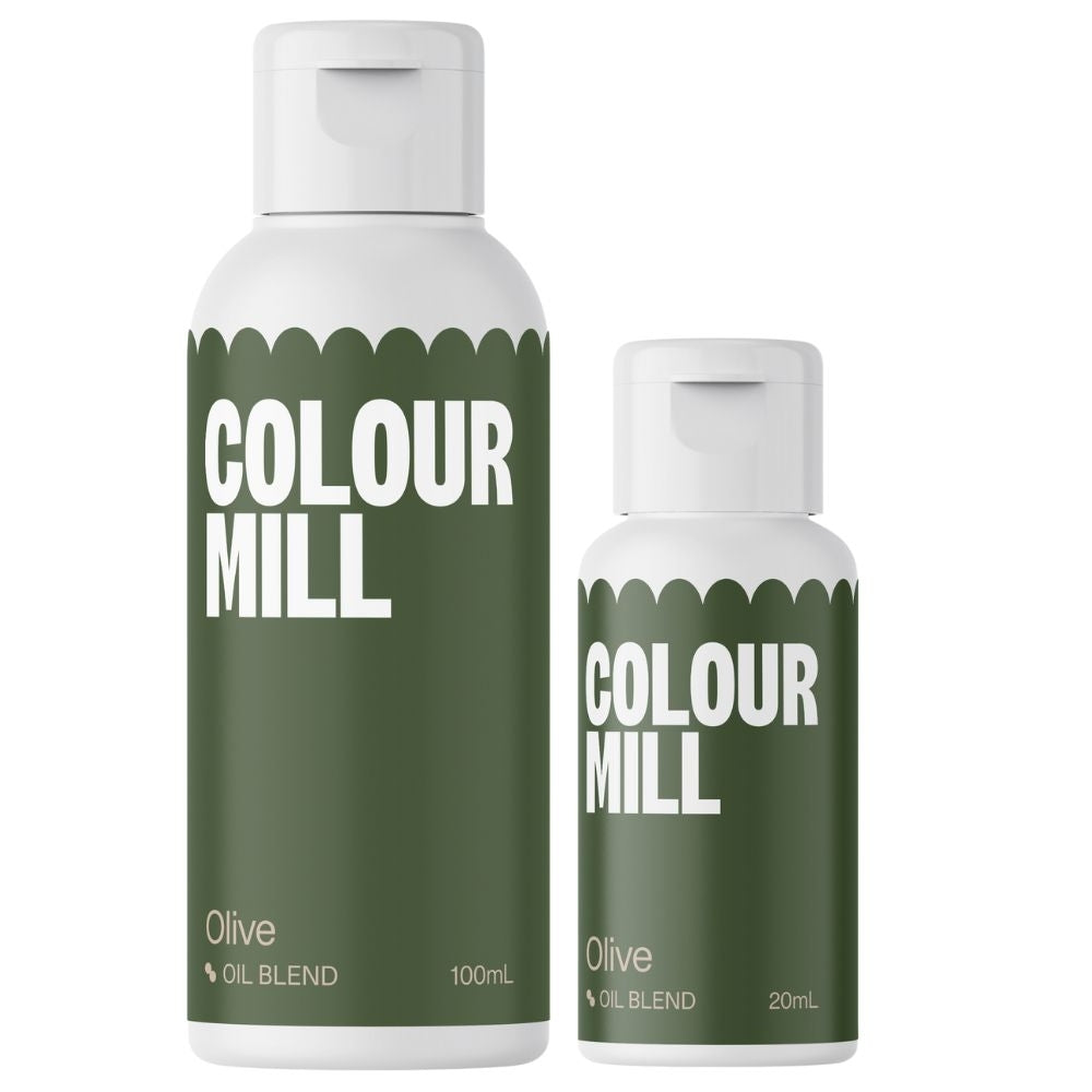 Colour Mill Olive - Oil Based Food Colouring (20ml - 100ml)