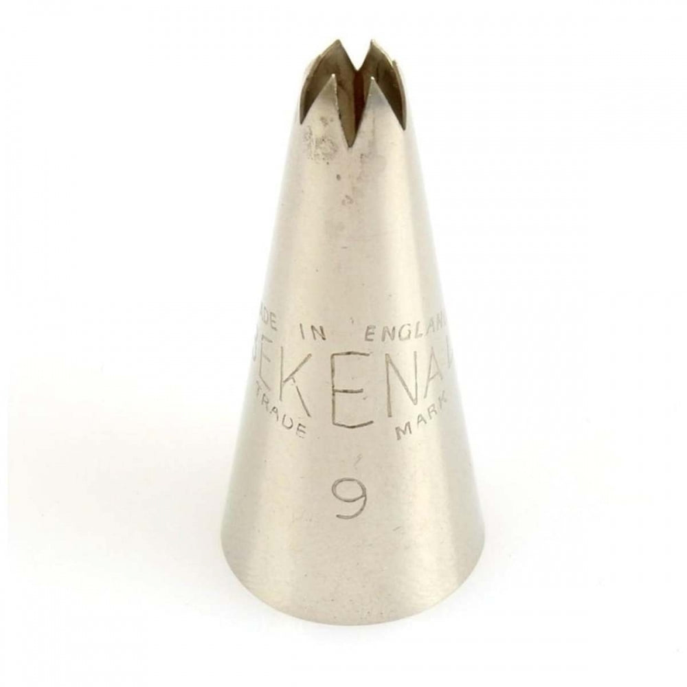 Bekenal 7 piping nozzle icing tube tip - 8 point rope star