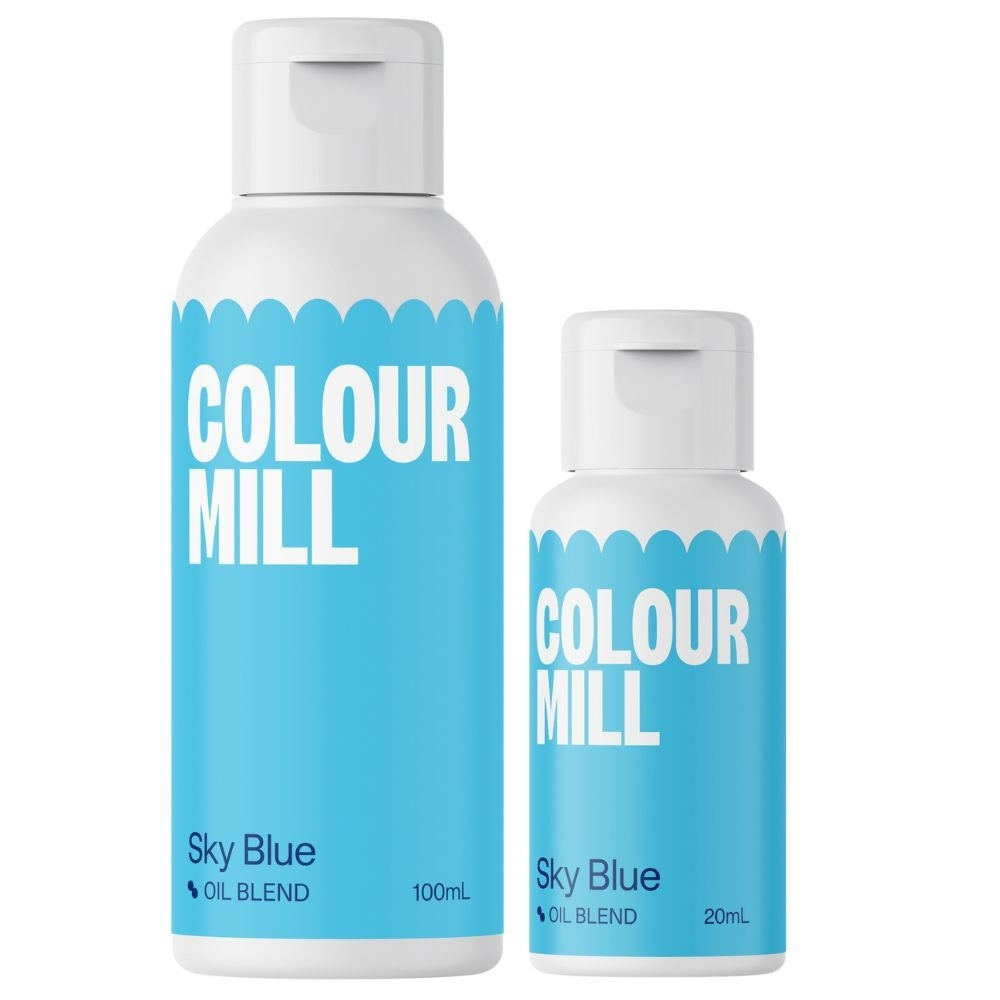 Colour Mill Sky Blue - Oil Based Food Colouring (20ml - 100ml)