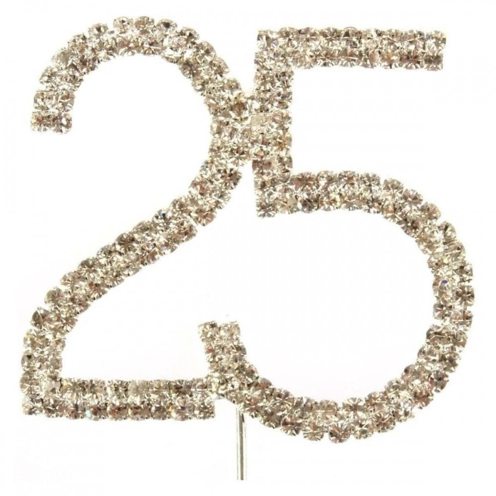 Unknown/Discontinued 25 - diamante cake / cupcake pick