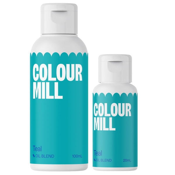 Colour Mill Teal - Oil Based Food Colouring (20ml - 100ml)