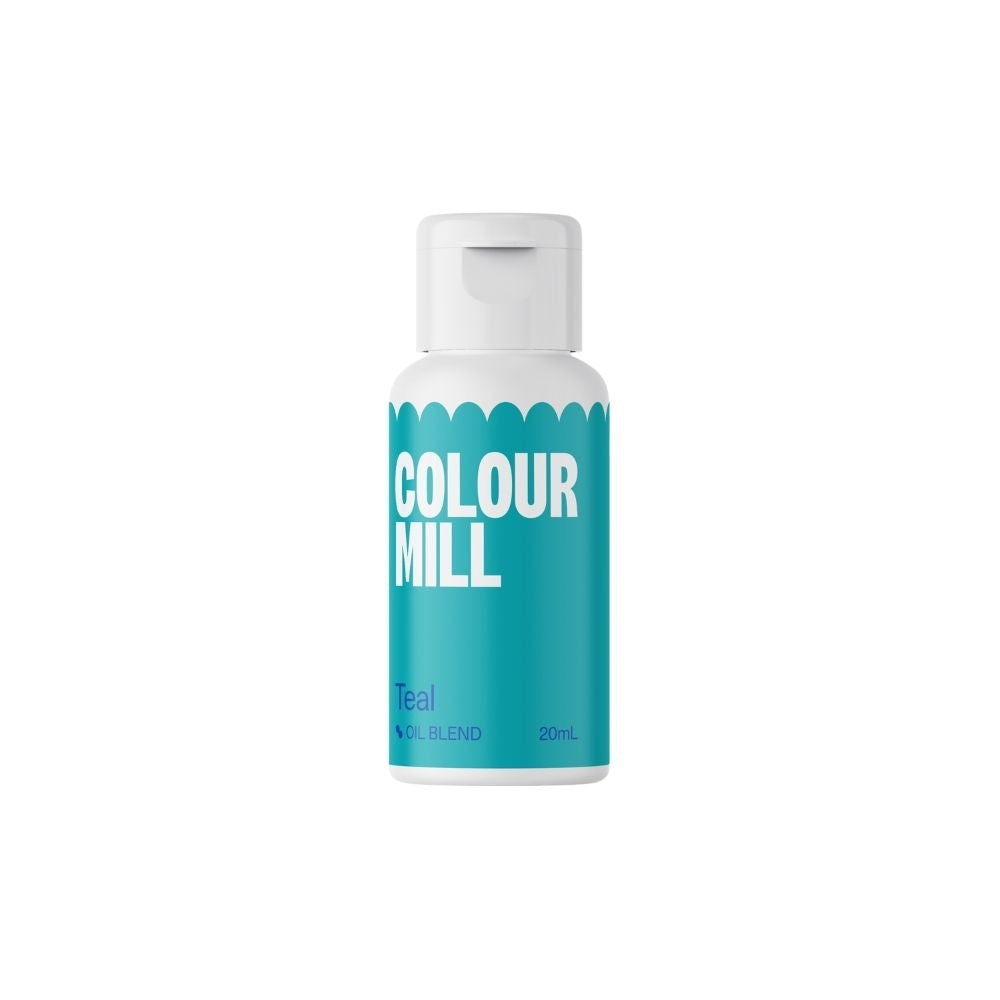 Colour Mill Teal - Oil Based Food Colouring (20ml - 100ml)