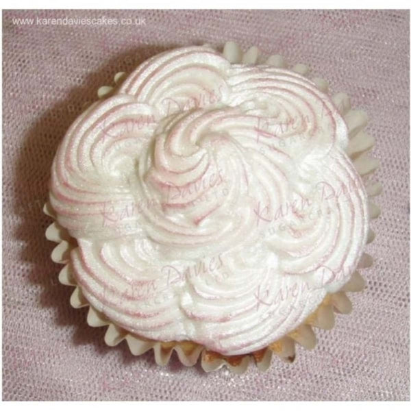 Karen Davies Piped Swirls / Viennese Whirls cupcake top silicone icing mould