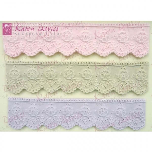 Karen Davies Emily Lace silicone icing sugarcraft mould