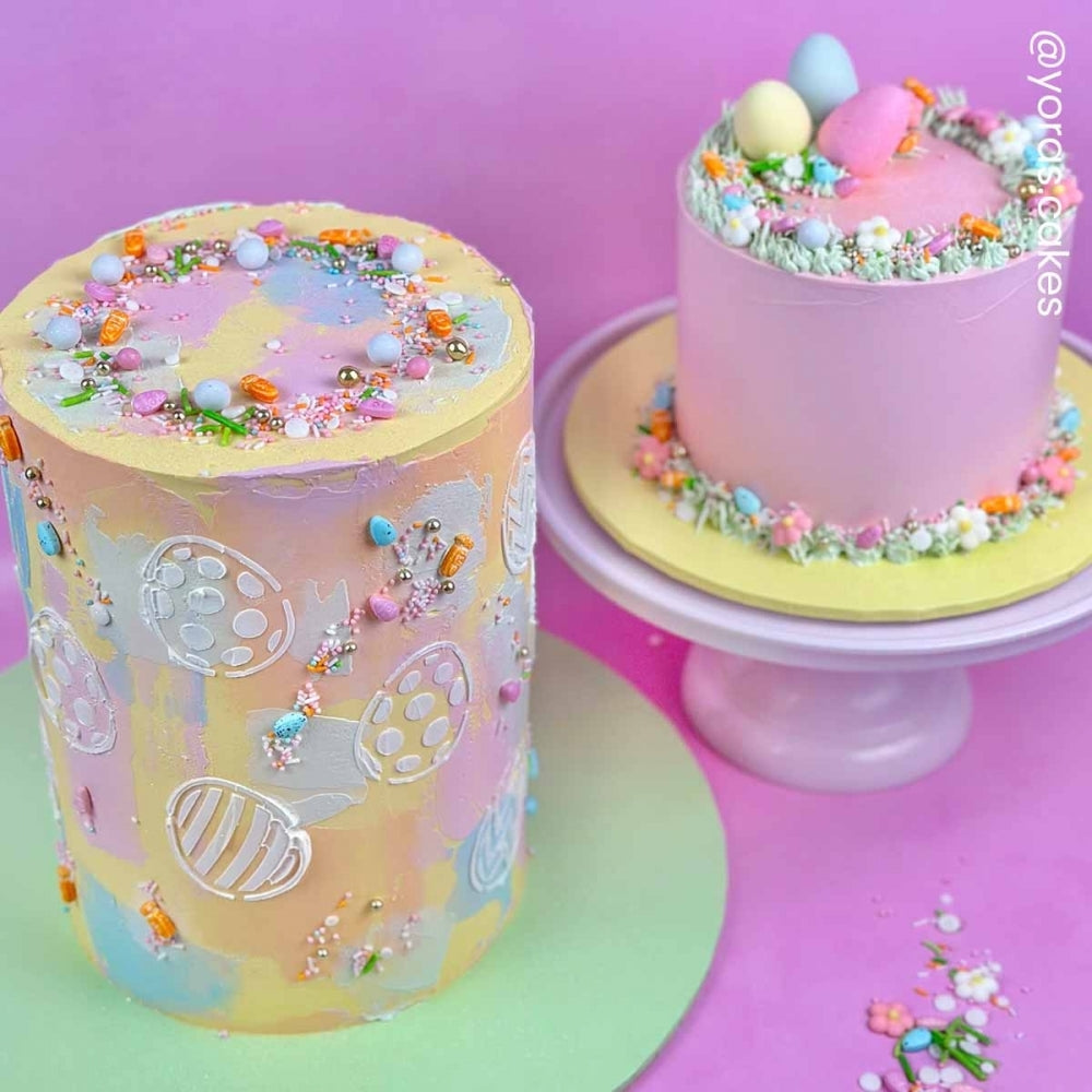 Simply Making Spotty Easter Egg Cupcake & Cookie Stencil
