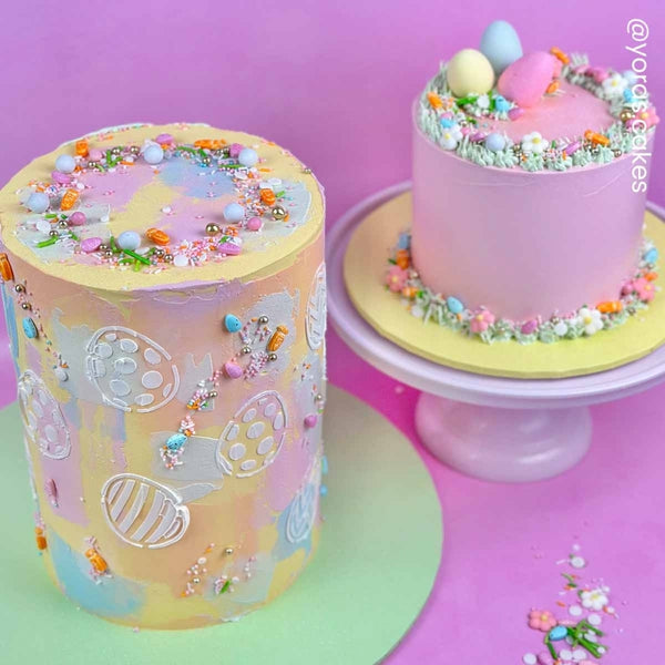 Simply Making Spotty Easter Egg Cupcake & Cookie Stencil