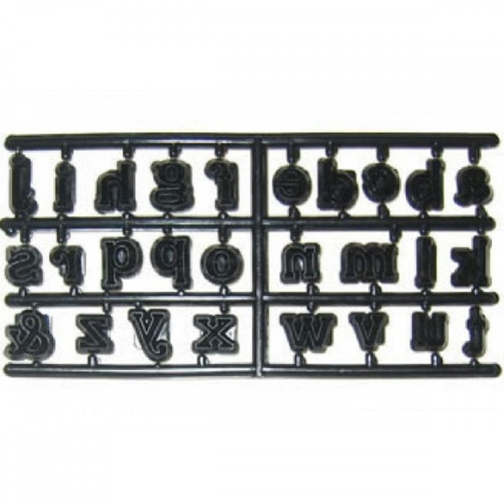 Patchwork Cutters ALPHABET LOWER CASE icing sugarcraft cutter set