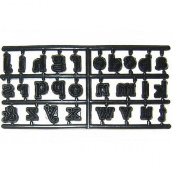 Patchwork Cutters ALPHABET LOWER CASE icing sugarcraft cutter set
