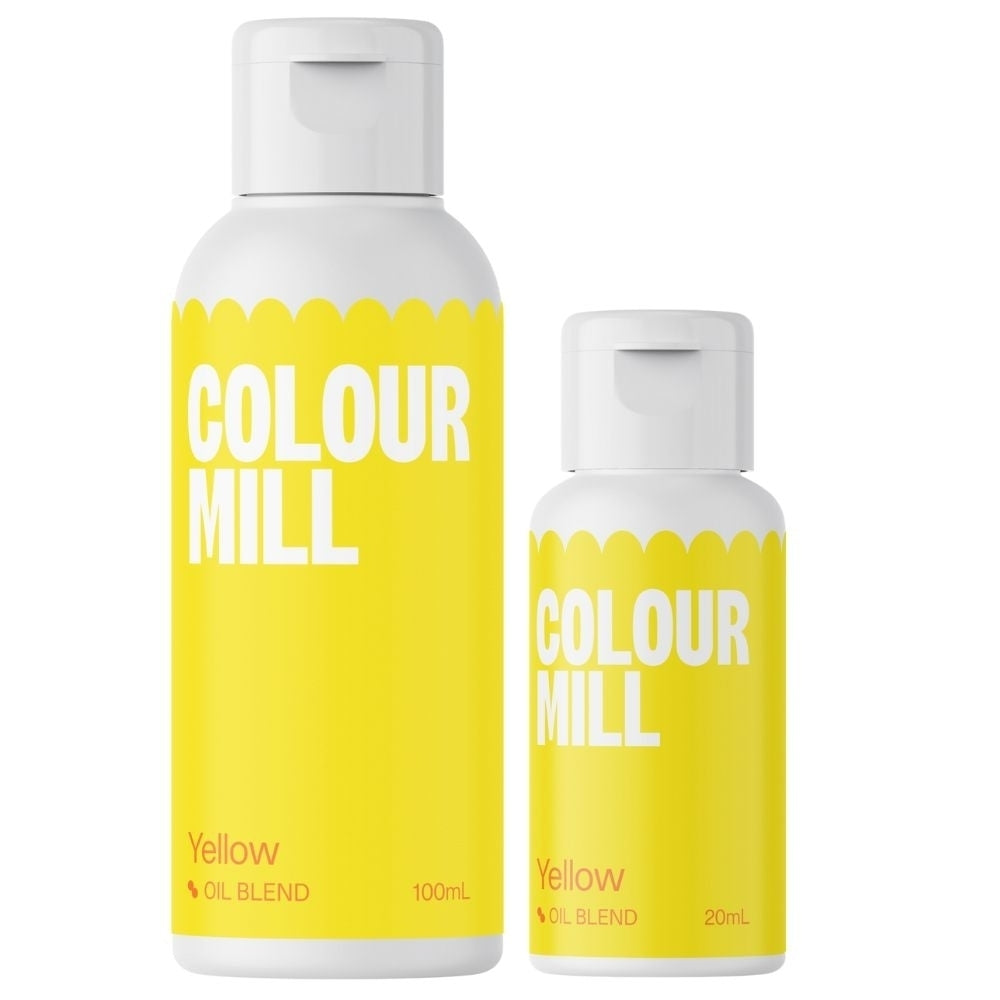 Colour Mill Yellow - Oil Based Food Colouring (20ml - 100ml)