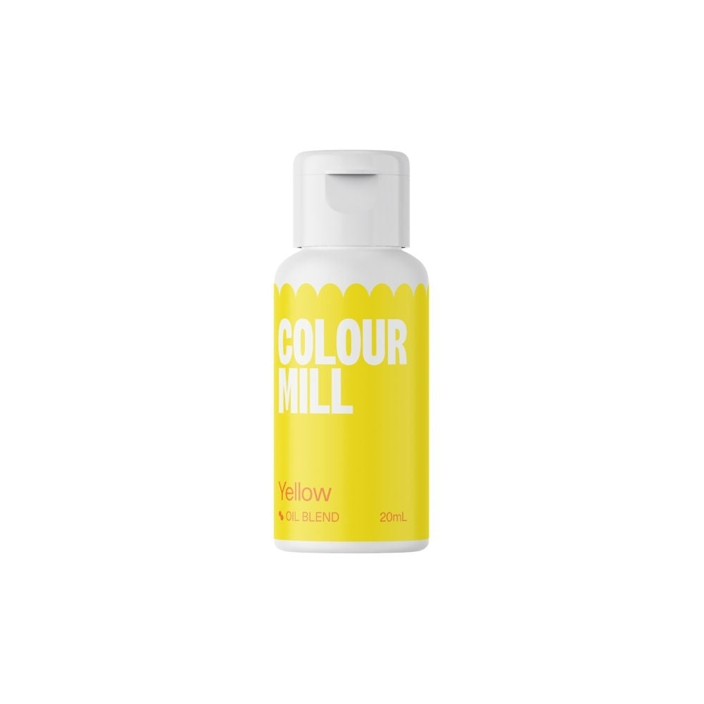 Colour Mill Yellow - Oil Based Food Colouring (20ml - 100ml)