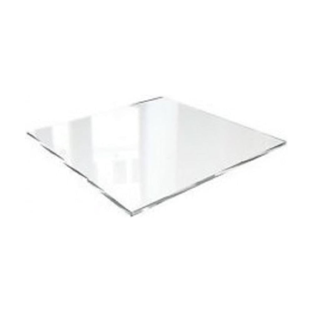 Panache set of 2 x 9.25" SQUARE clear acrylic ganaching plates