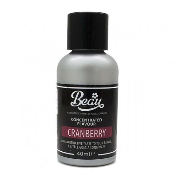 Beau Products EXPIRED - CRANBERRY icing / food flavouring 40ml [NOV 2025]