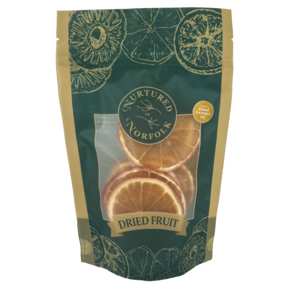 Nurtured In Norfolk Oranges - Dried Fruit Slices 40g