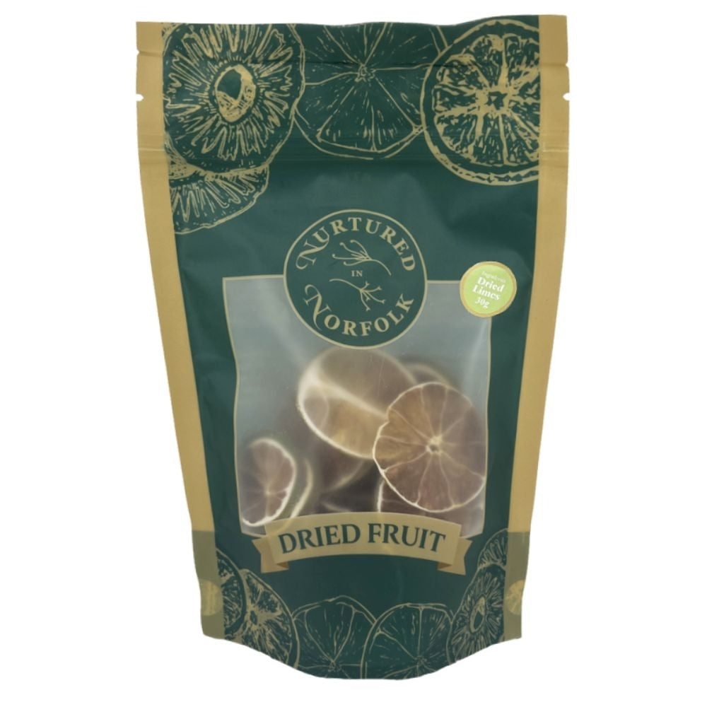 Nurtured In Norfolk Limes - Dried Fruit Slices 30g