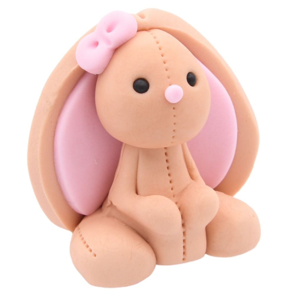 JN Cakes Brown Bunny - Edible Cake Topper