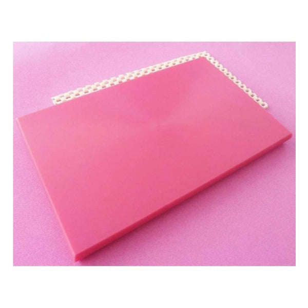 Pullingers 8" x 5" Pink Non-stick Modelling Work Board