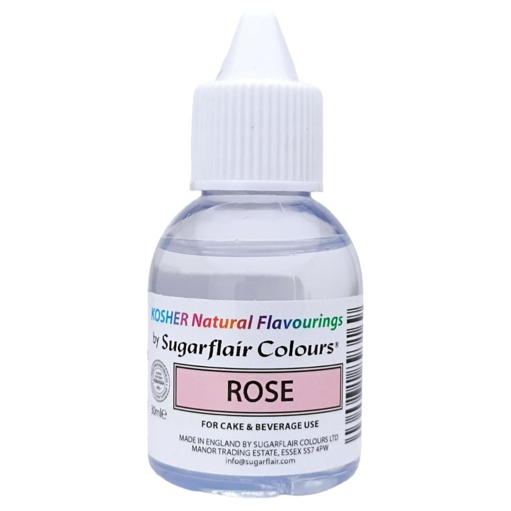 Sugarflair Rose - Kosher Concentrated Natural Flavour 30ml