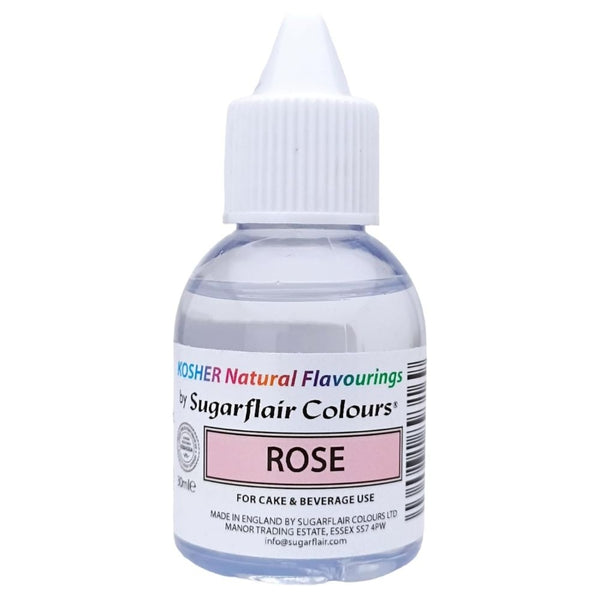 Sugarflair Rose - Kosher Concentrated Natural Flavour 30ml