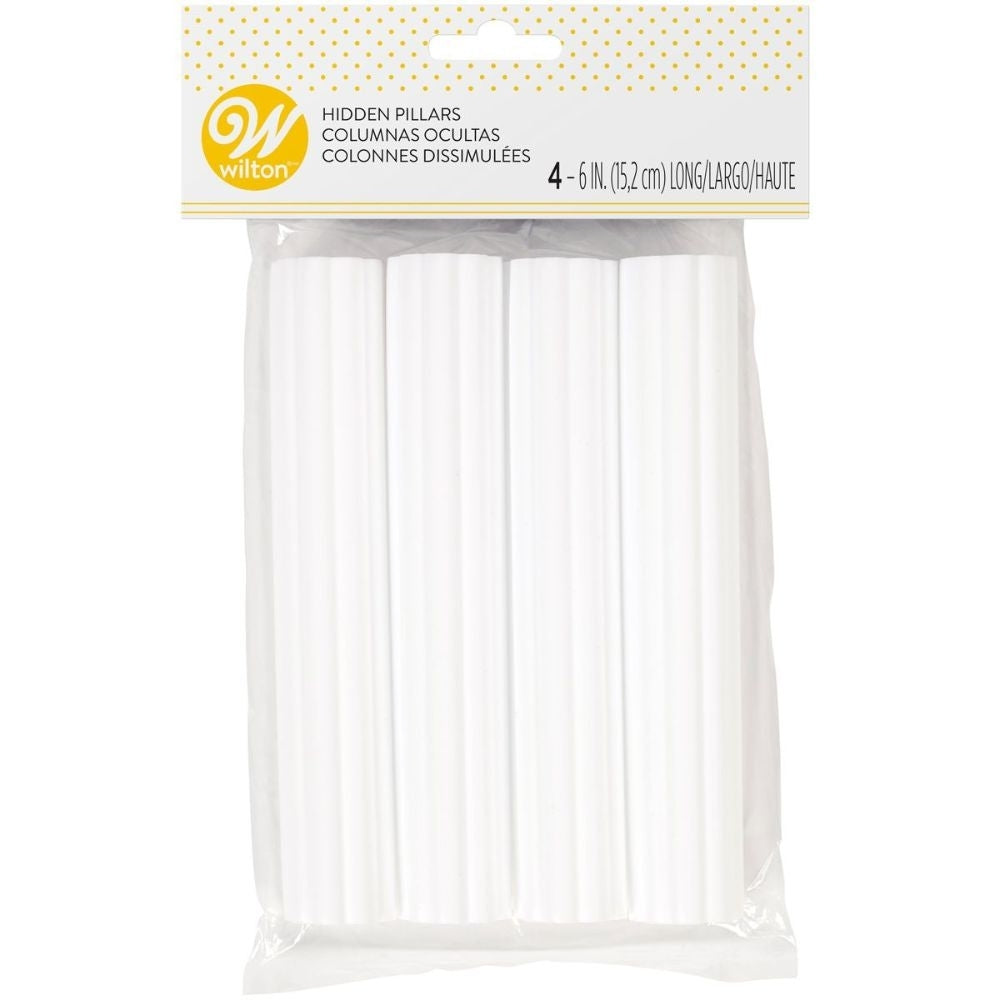 Wilton Hidden Pillars 15.2cm - Pack Of 4