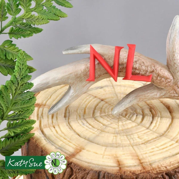 Katy Sue Designs Large Log Slice Silicone Veiner Mould