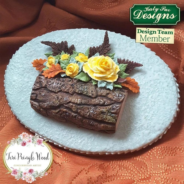 Katy Sue Designs Continuous Tree Bark Silicone Mould