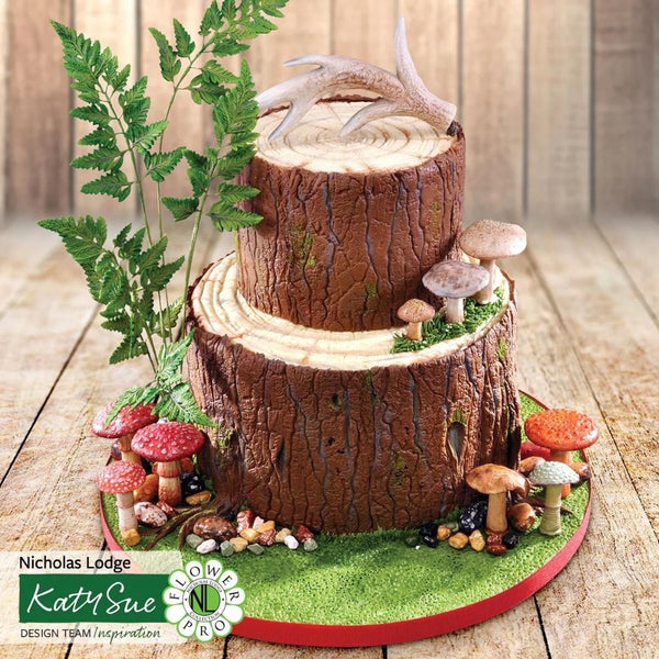 Katy Sue Designs Continuous Tree Bark Silicone Mould